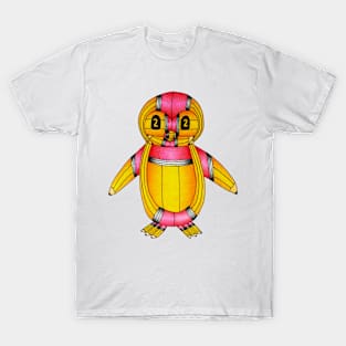 Pencil Penguin Drawing T-Shirt